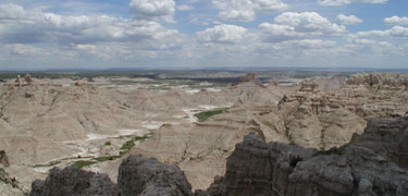 View south from Sheep Mountain Table