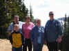 The traveling group - Matt, Mike, Kathy, Karen, Mark