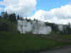 Steam vents near Lake Yellowstone