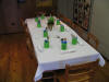 Before the guests arrive