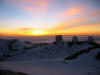 Sunset at the top of the island.