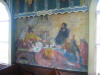 Painted by a Friar with no formal art training using housepaint in 1899-1904